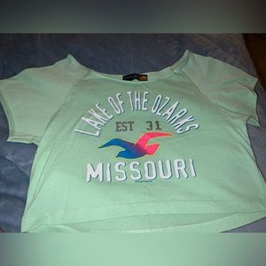 Off the shoulder Lake of Ozark top